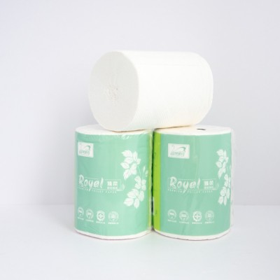 OURRU Paper eco friendly coreless toilet paper tissue roll bathroom wholesale