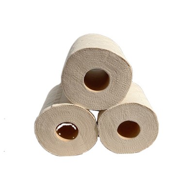 OULU Paper Cheap Price OEM Bamboo Toilet Paper Roll Bathroom Tissue